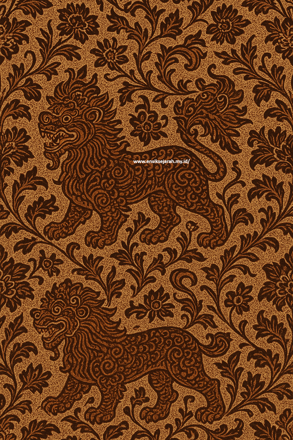 Motif Batik Singa Barong: Keren, Gagah, dan Penuh Makna Budaya!