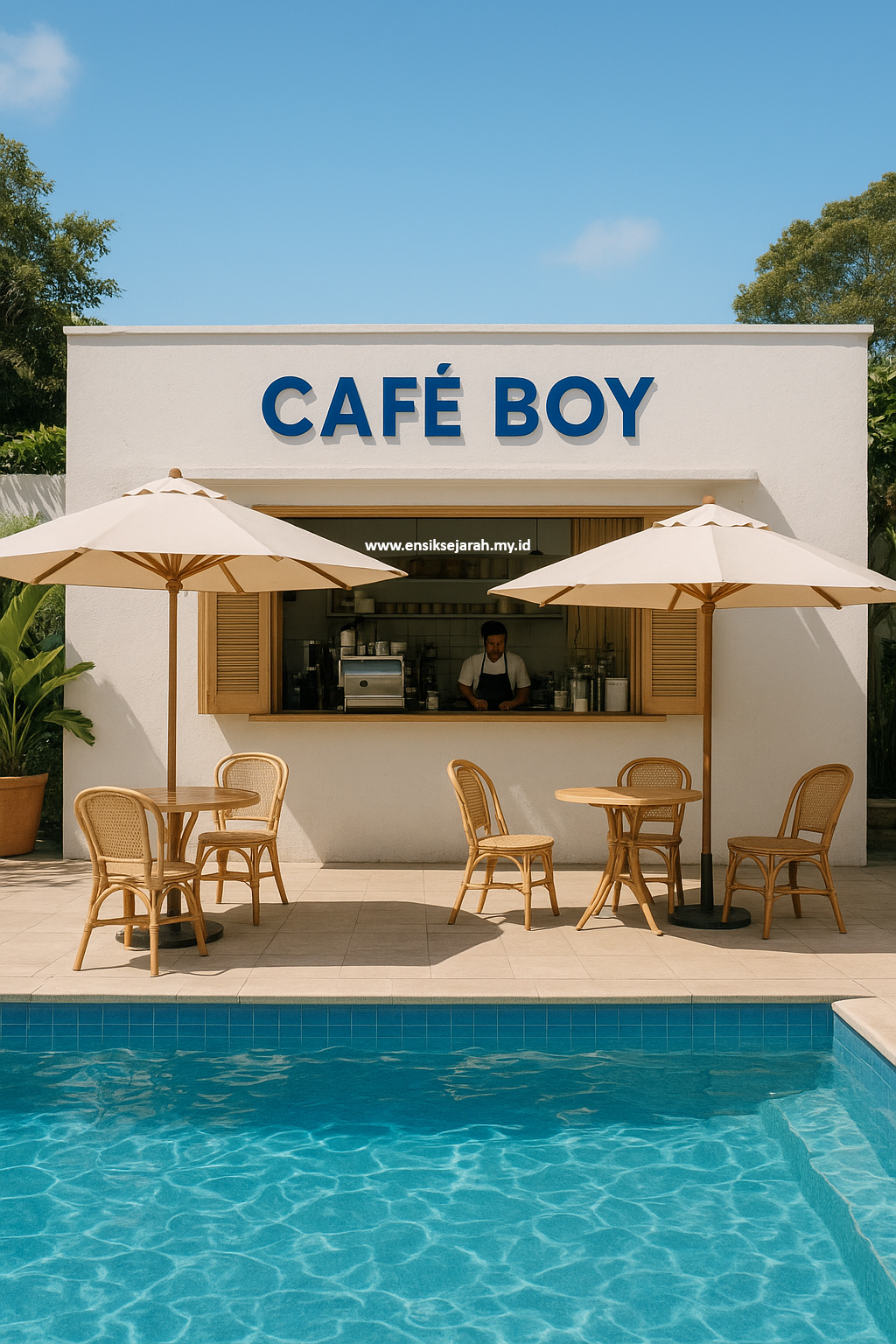 Kolam Renang Kafe Boy: Tempat Nongkrong Asik Sambil Nyebur Seru di Cilegon!
